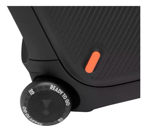 Alto-falante JBL PartyBox 310 portátil com bluetooth waterproof black 100V/240V - Loja Simesma