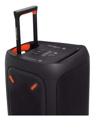 Alto-falante JBL PartyBox 310 portátil com bluetooth waterproof black 100V/240V - Loja Simesma